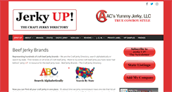 Desktop Screenshot of jerkyup.com